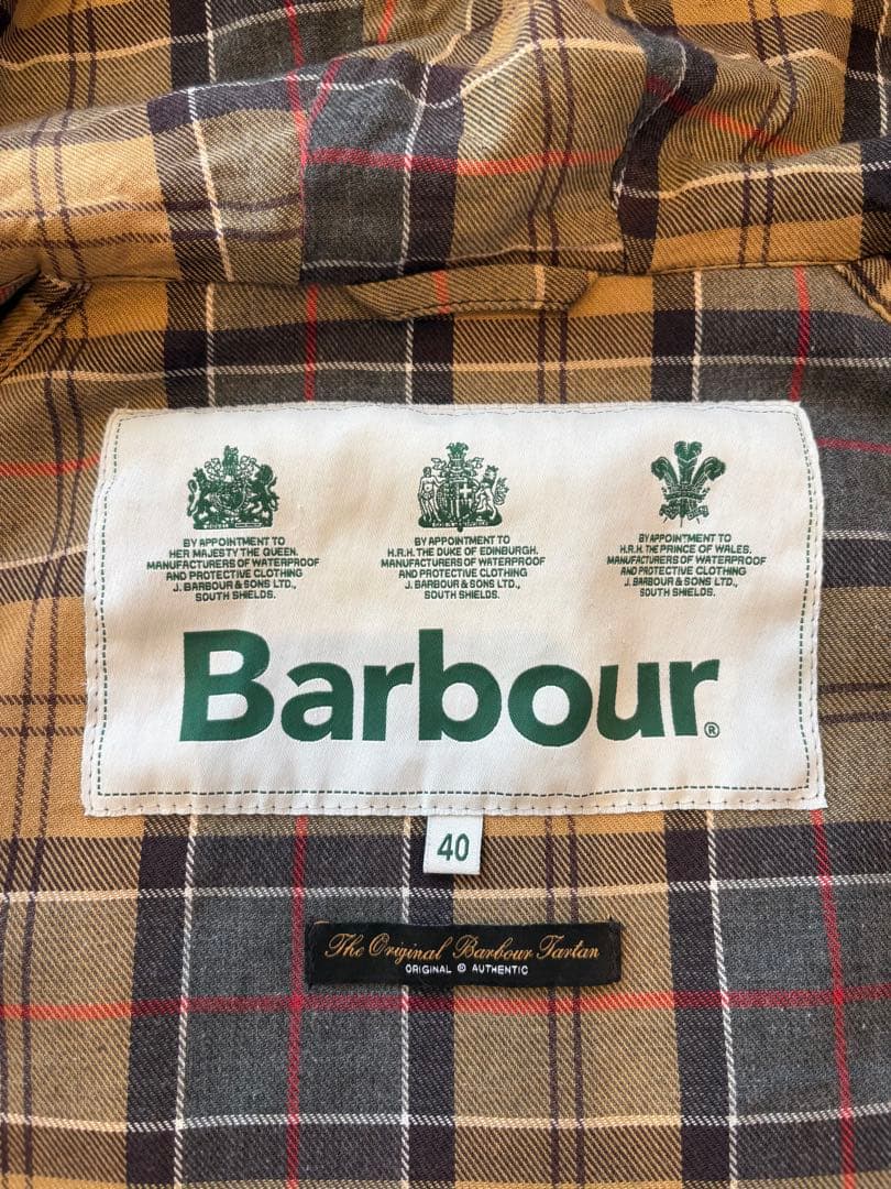 週末セール Barbour Hooded Hunting size40 navy