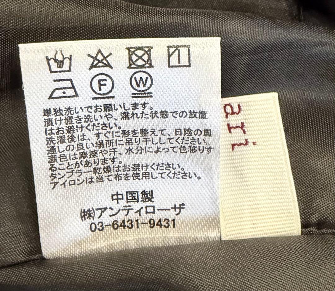 【美品】hinari バルーンシルエットワンピース ブラック S