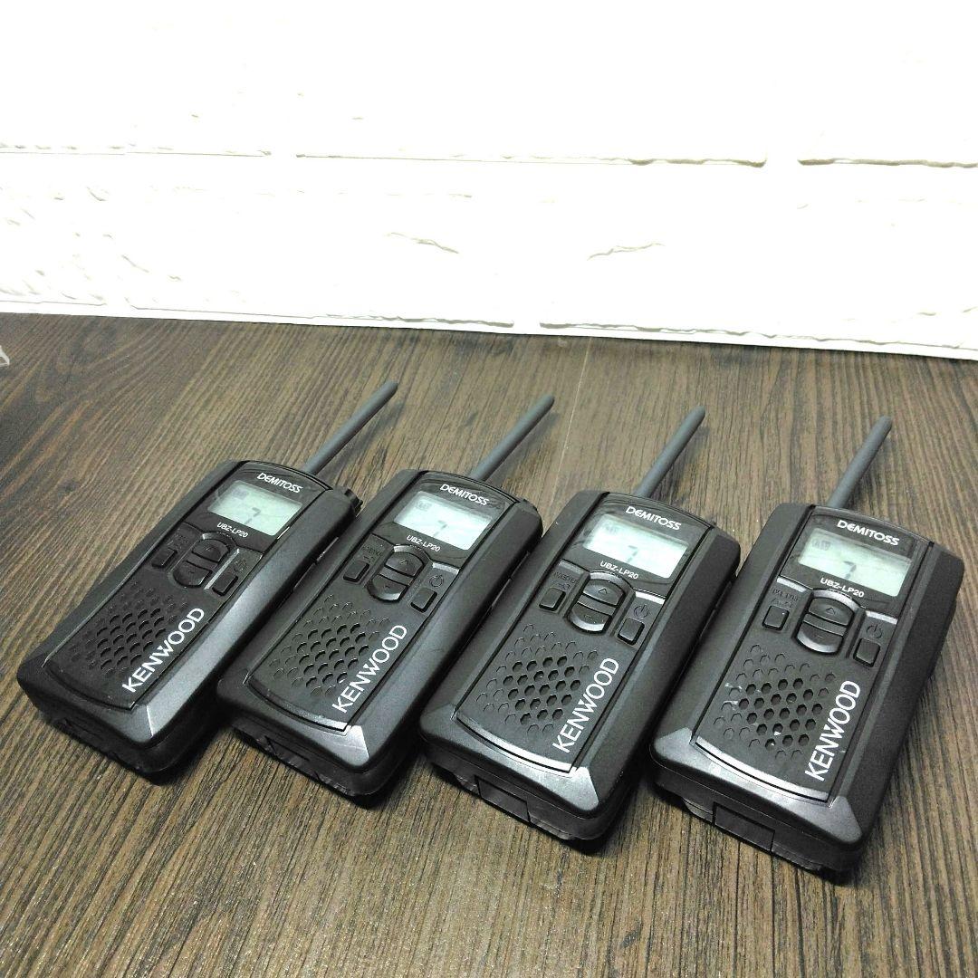 程度良好★純正フルセット KENWOOD UBZ-LP20 特小トランシーバー