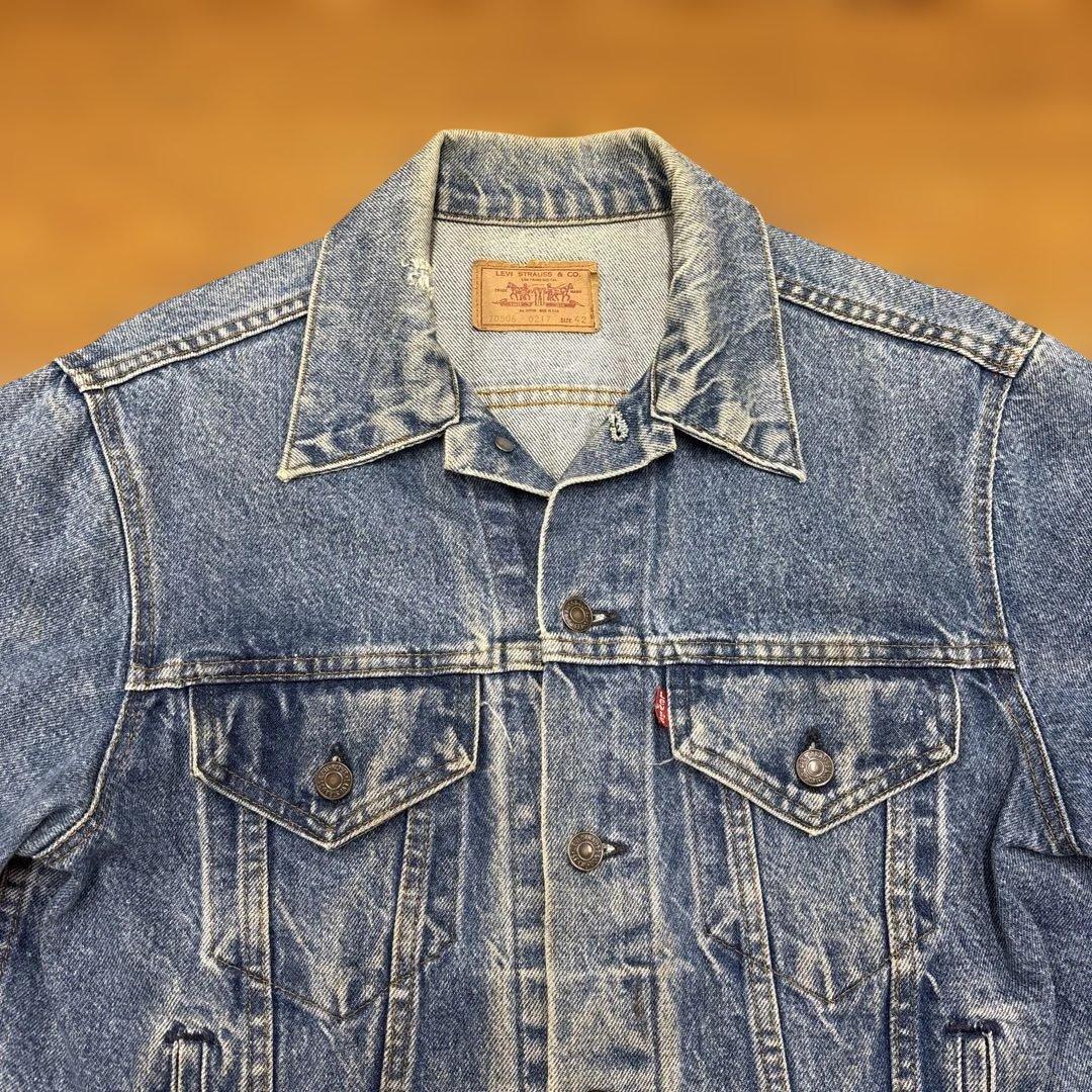 USA製 80s Levi's リーバイス 70506 Gジャン 42
