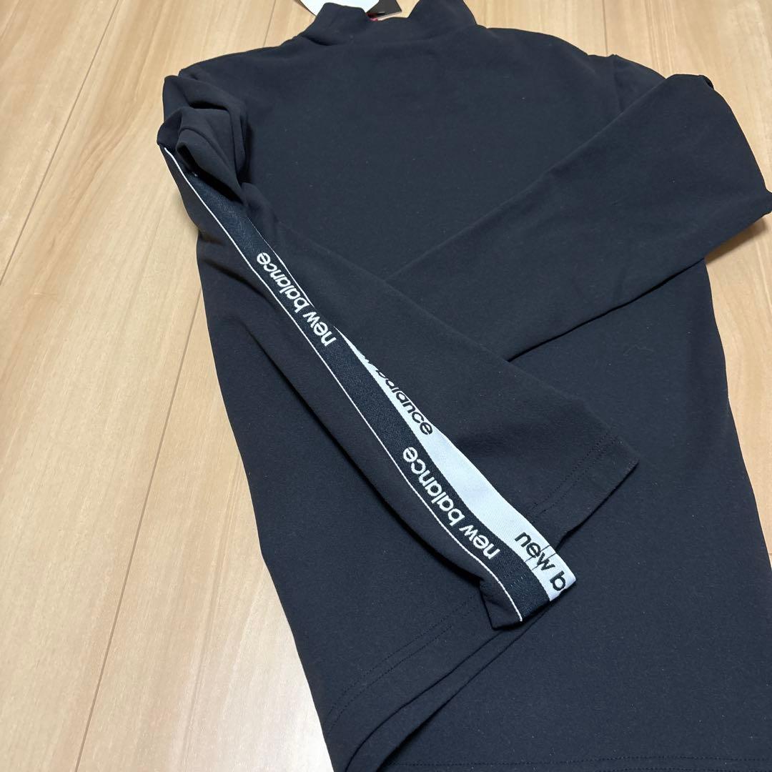 new balance レディース長袖シャツ サイズ2 黒