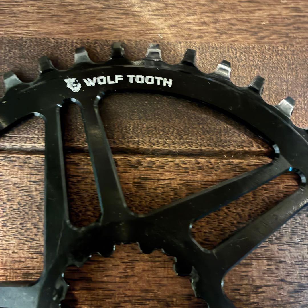 WOLF TOOTH DROPSTOP B 42T ブラックチェーンリング