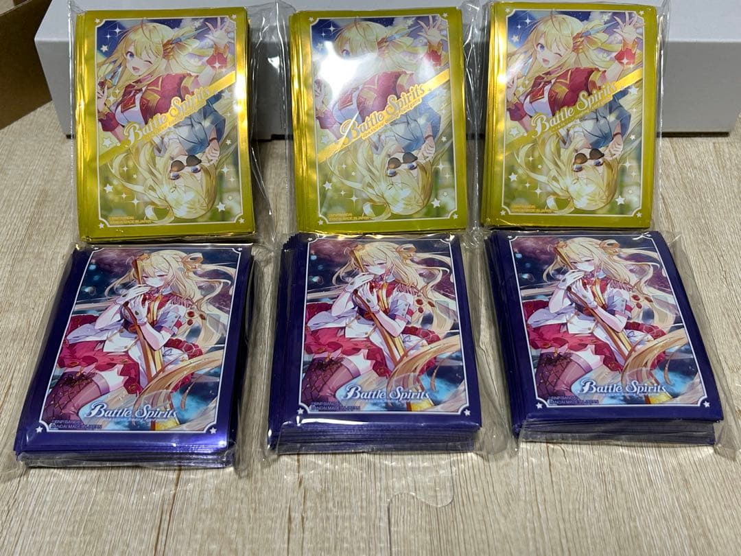 ナ*ナ様 バトルスピリッツ　バトスピ レイオーバ　ジャンヌ　カード　スリーブ　セ