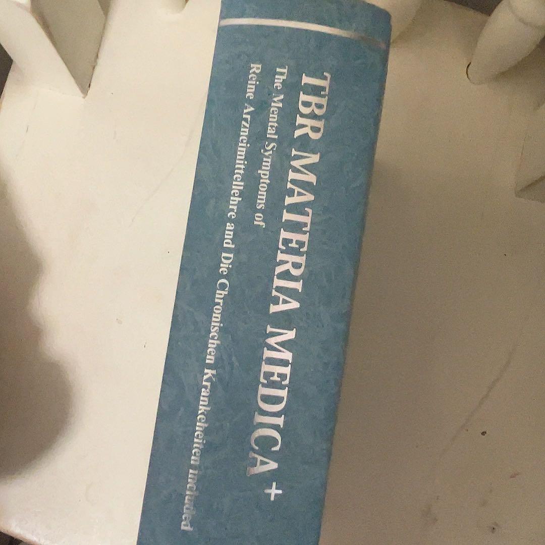 TBR MATERIA MEDICA マテリアメディカ ホメオパシー 本 辞典