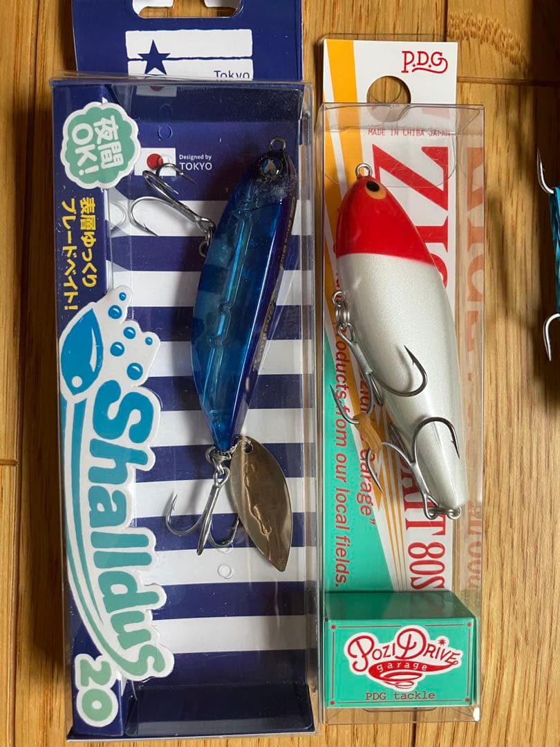 カゲロウ124Fシャルダス20アイザー125 F他シーバスルアー