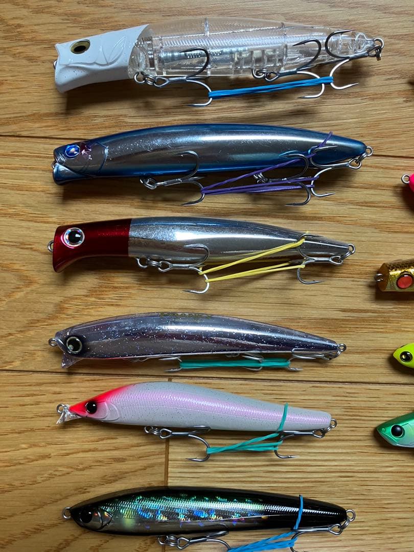 カゲロウ124Fシャルダス20アイザー125 F他シーバスルアー