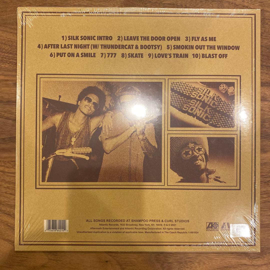 SILK SONIC LIMITED EDITION レコード　シルクソニック