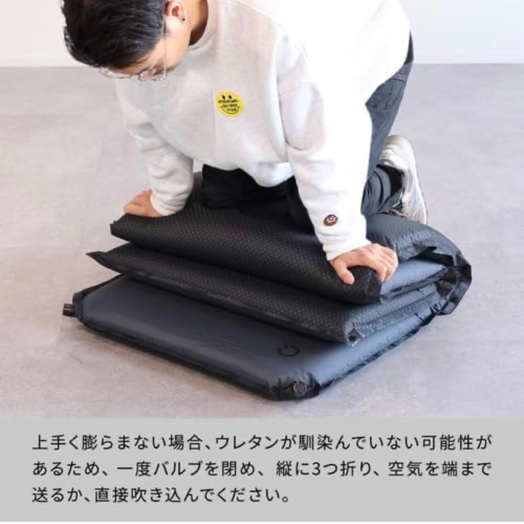 QUICKCAMP クイックキャンプ 車中泊マット シングル 5cm 2個セット