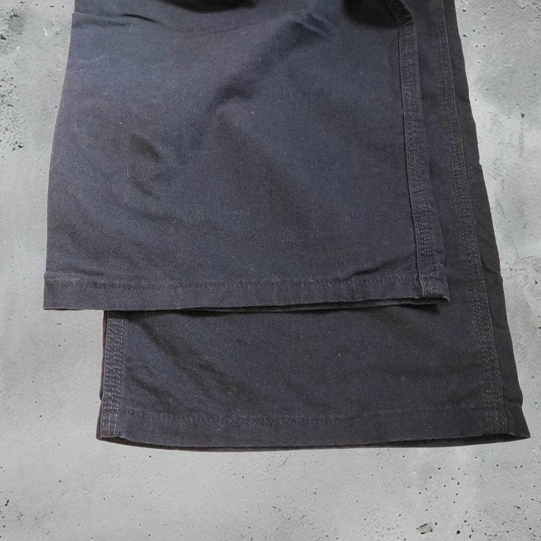 ★カーハート　carhartt　ペインター　ワークパンツ　ブラック　極太　W48