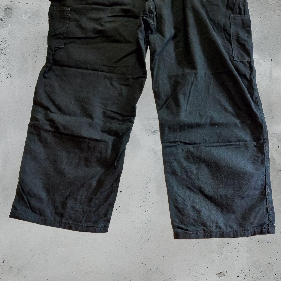 ★カーハート　carhartt　ペインター　ワークパンツ　ブラック　極太　W48