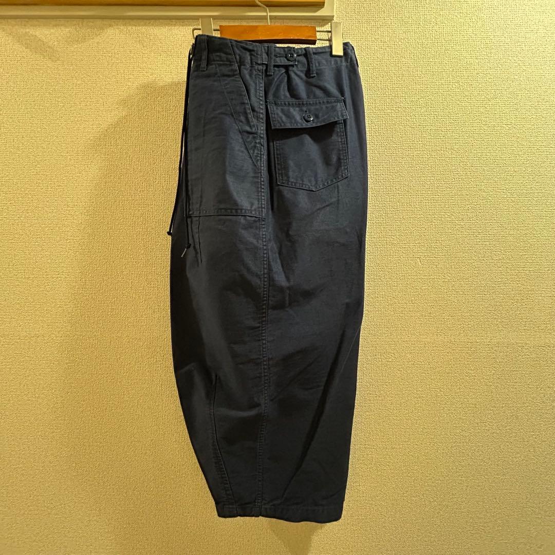 希少美品 Needles H.D. pant FATIGUE ネイビー