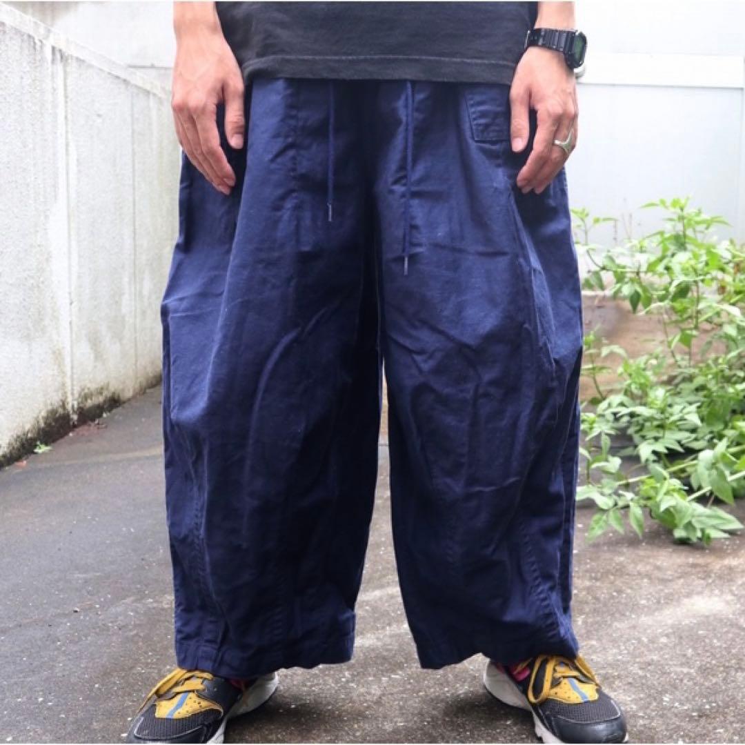 希少美品 Needles H.D. pant FATIGUE ネイビー