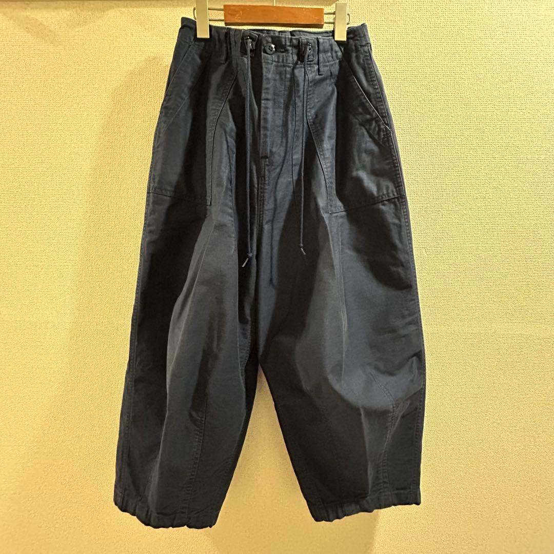 希少美品 Needles H.D. pant FATIGUE ネイビー