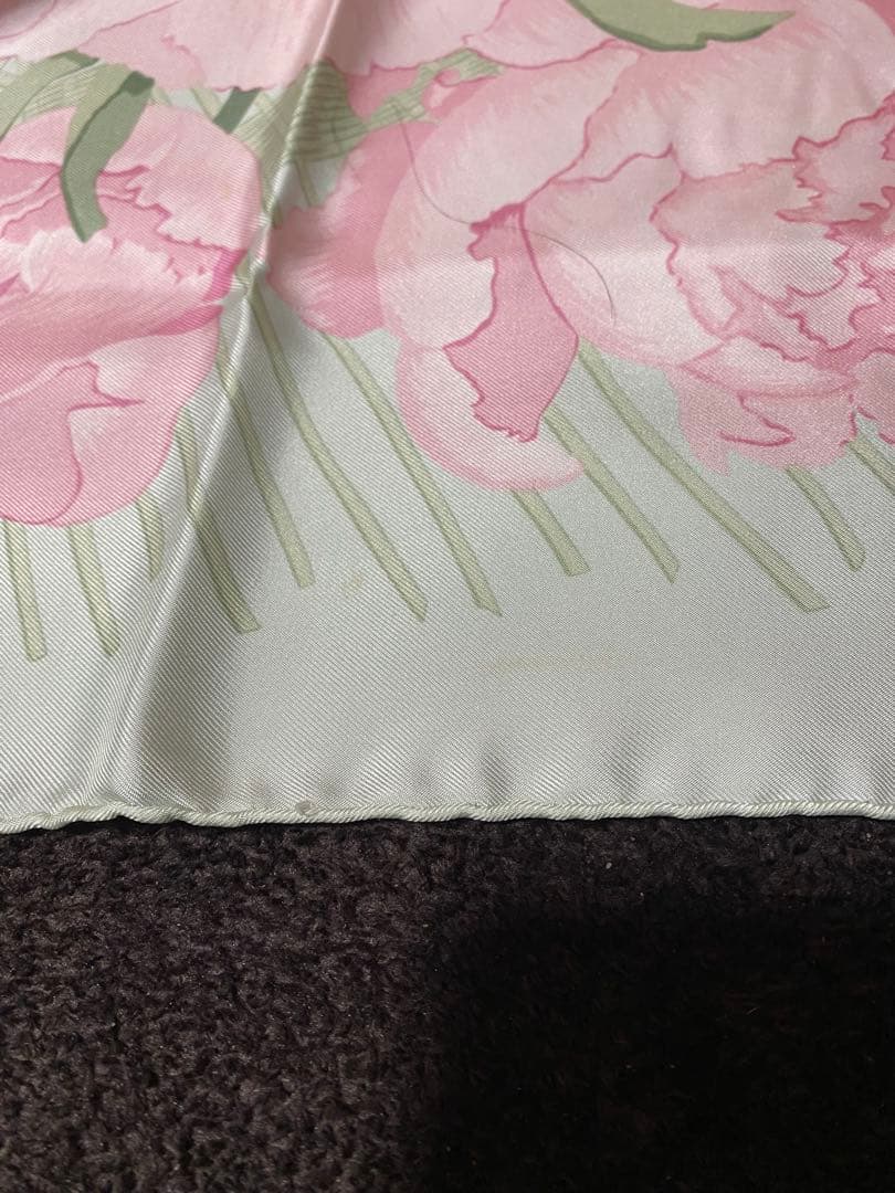 エルメス HERMES カレ90 les pivoines 芍薬