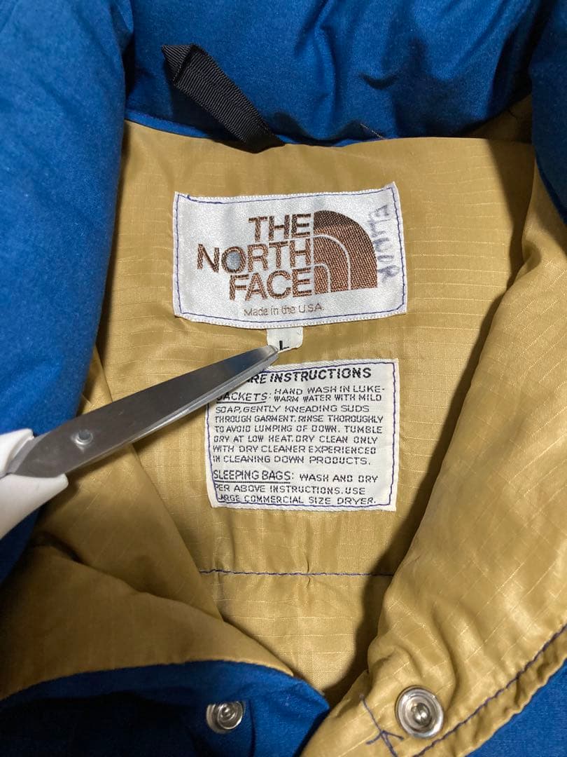 S*3様 70s 80s THE NORTH FACE ダウンベスト 茶タグ