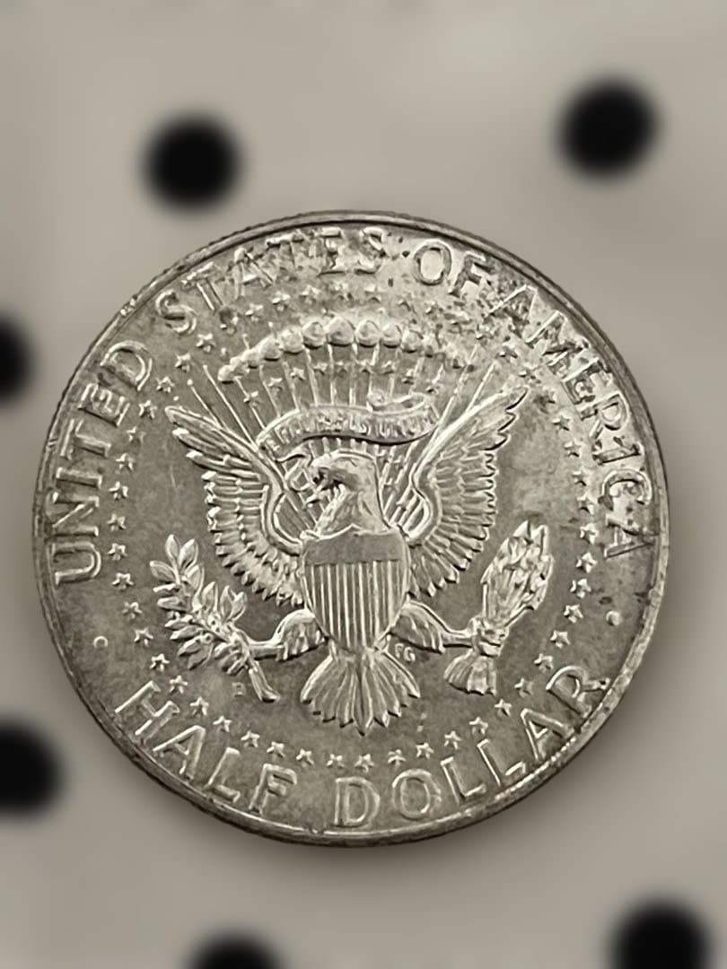 ケネディ ハーフドル ハーフダラー 銀貨　1964年