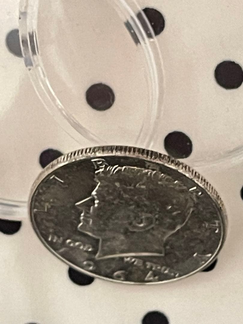 ケネディ ハーフドル ハーフダラー 銀貨　1964年