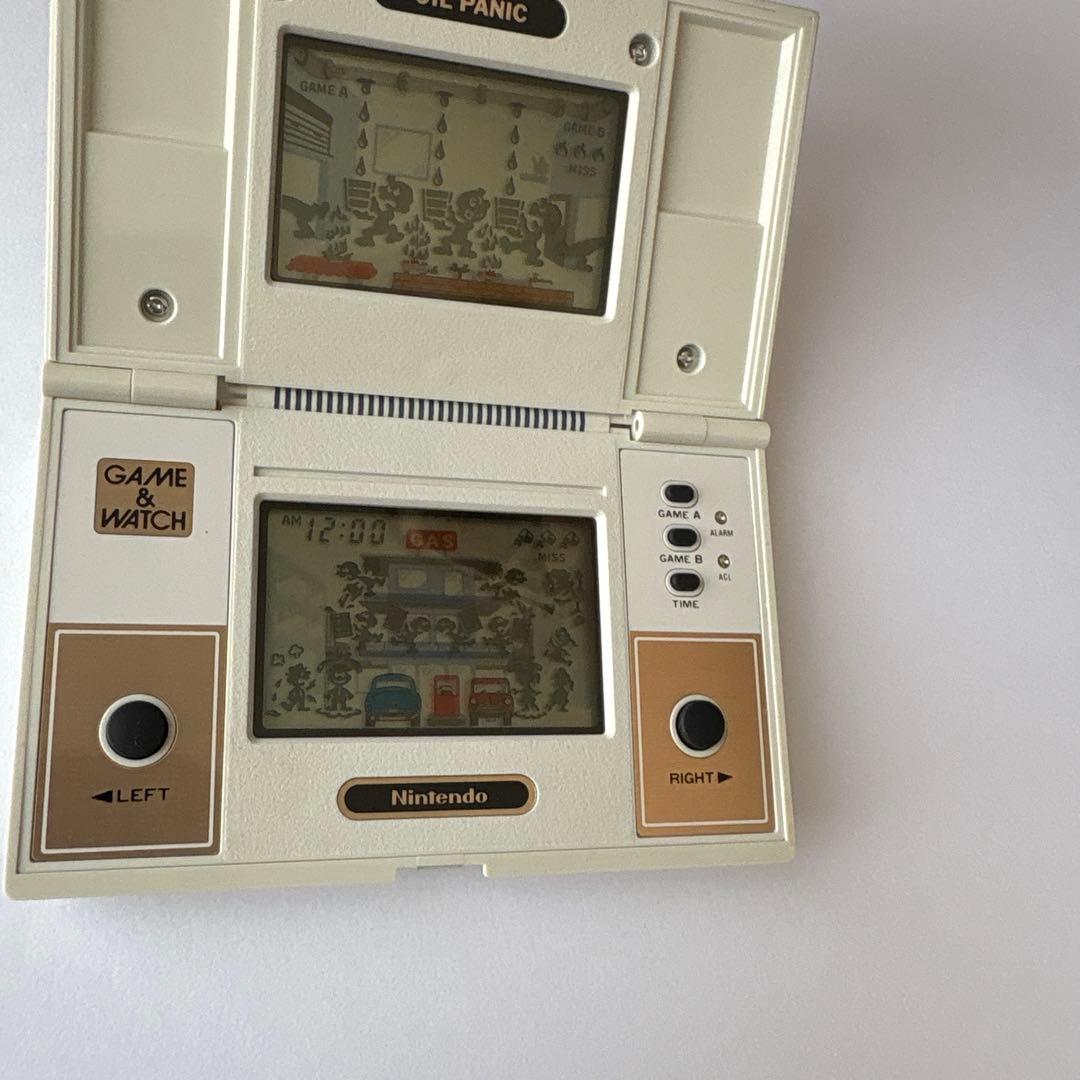 ゲームウォッチ　オイルパニック