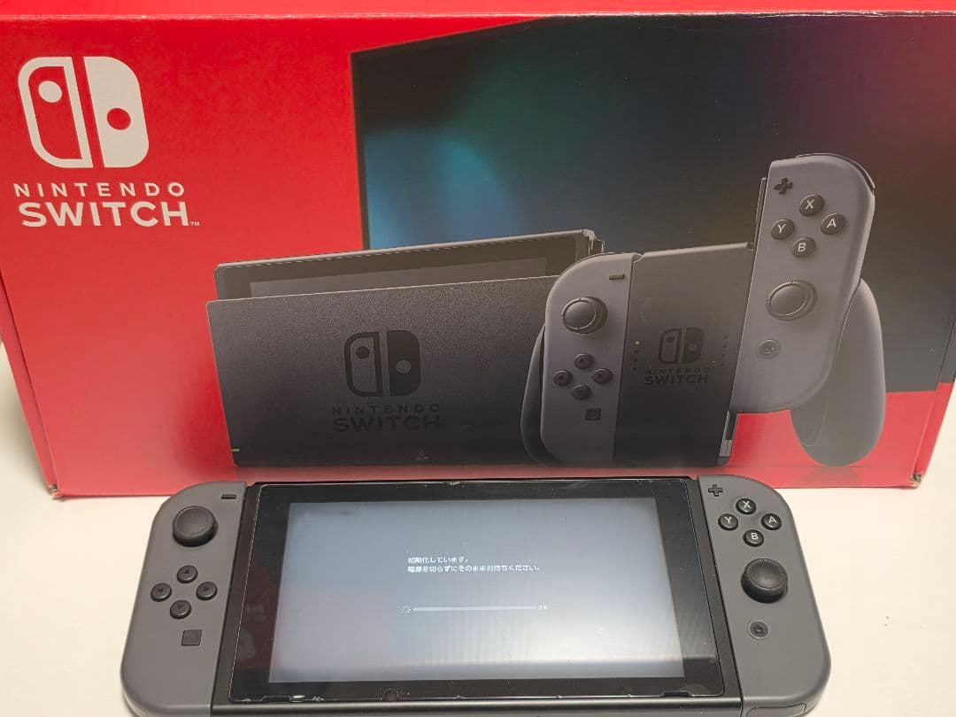 Nintendo Switch 本体 HAC-001 グレー 初期化済