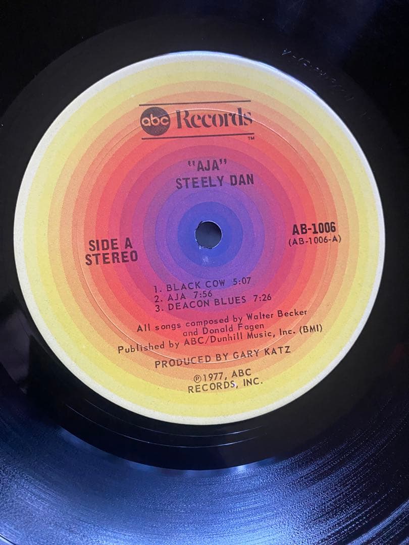 りょま様　US orig Steely Dan/Aja/AB 1006