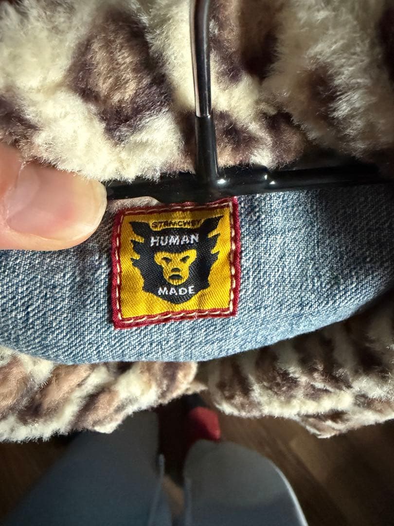 HUMANMADE レオパードデニムジャケット