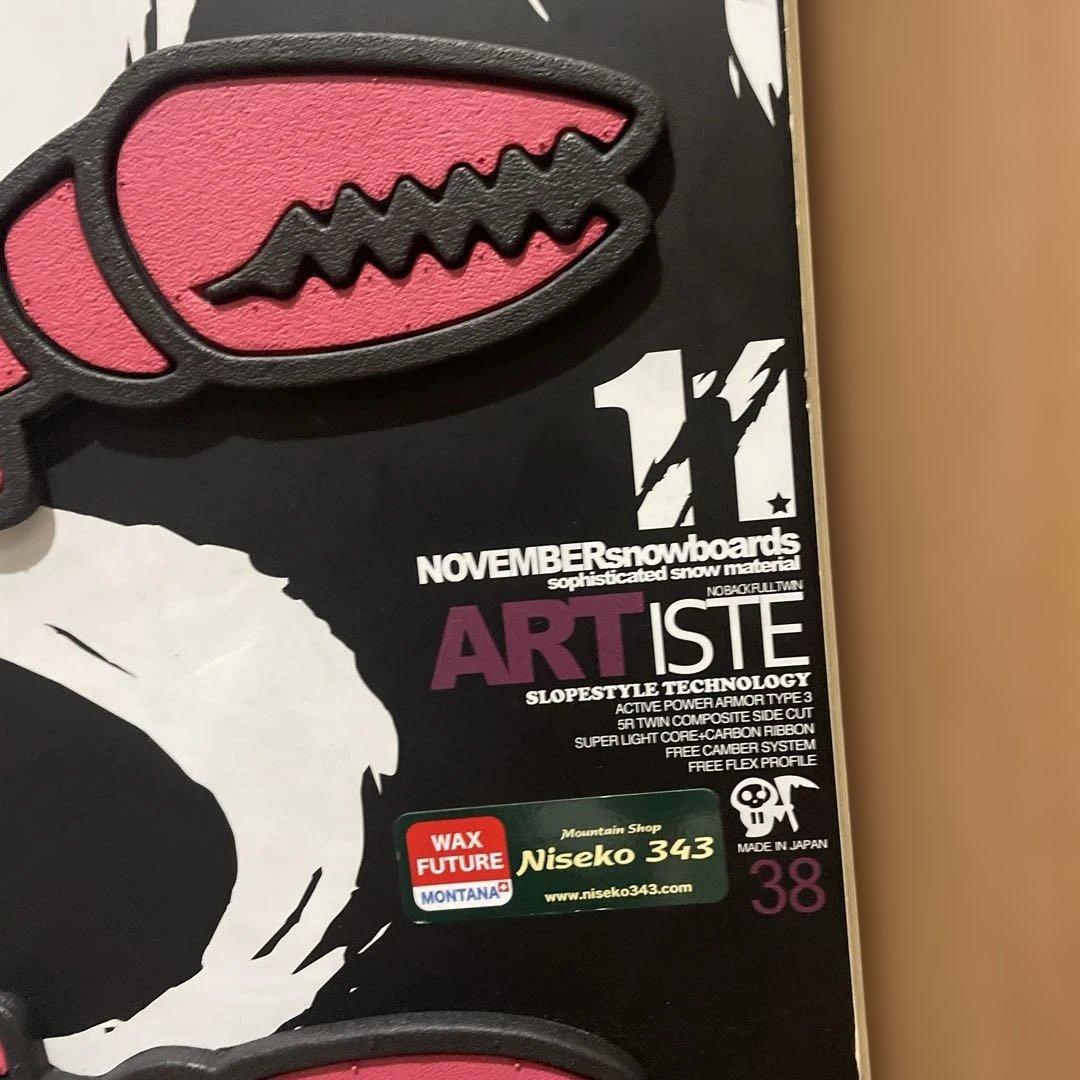 NOVEMBER ARTISTE スノーボード レディース138cm