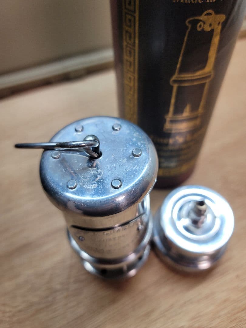ウェールズ製 マイナーズランプ Miners Lamp 芯替え付き