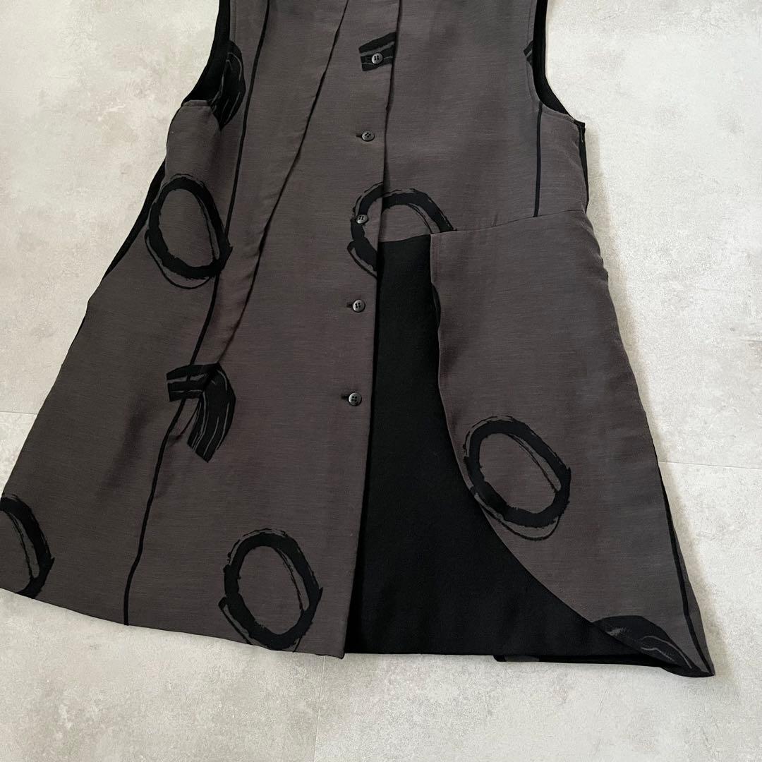 新品同様 Jenny garcon ジェニーギャルソン ロングベスト ワンピース