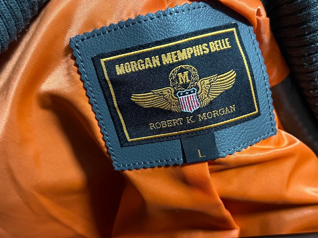 MG-351-GRY MORGAN MEMPHIS BELLEグレー MA-1