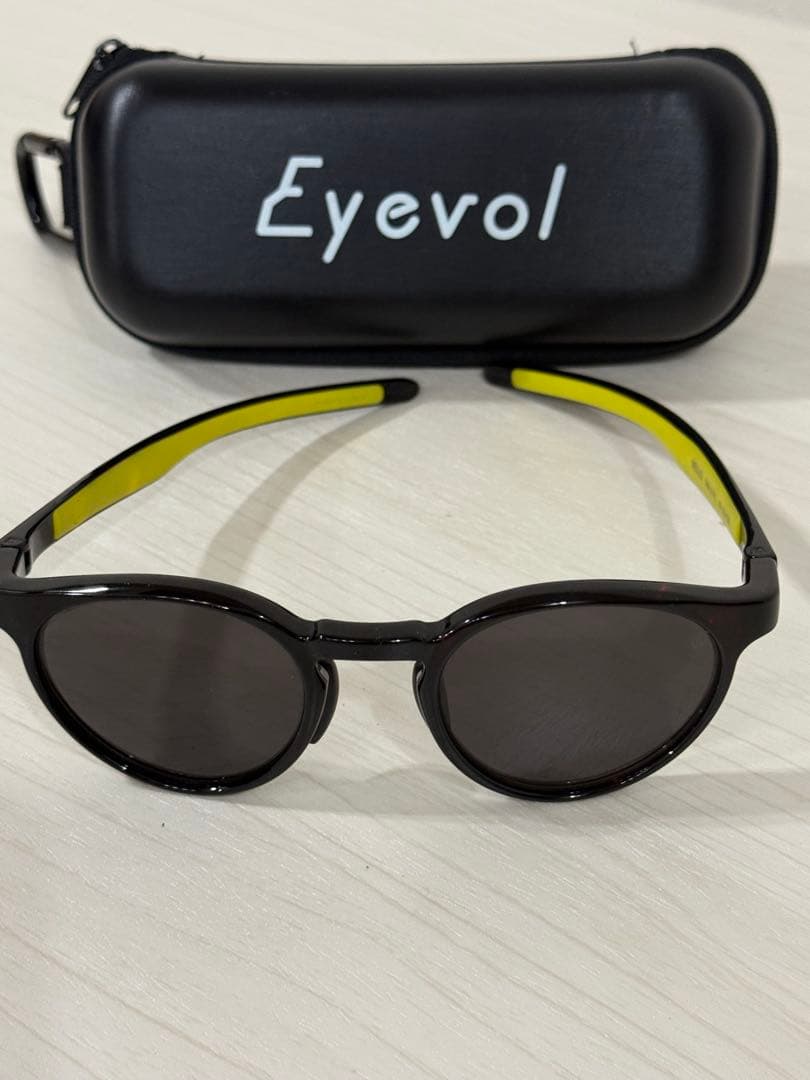 Eyevoll Bello サングラス ブラックイエロー　アイヴォル　アイボル