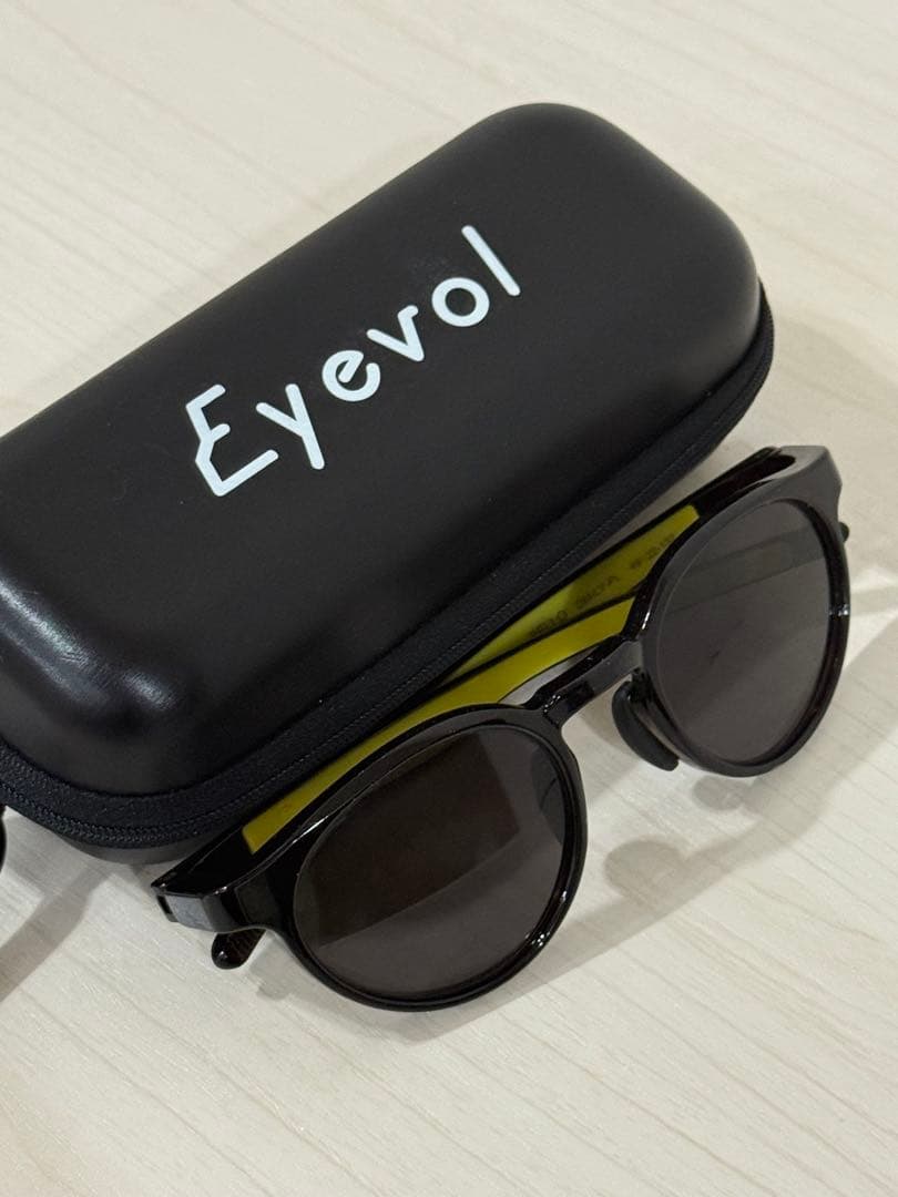 Eyevoll Bello サングラス ブラックイエロー　アイヴォル　アイボル