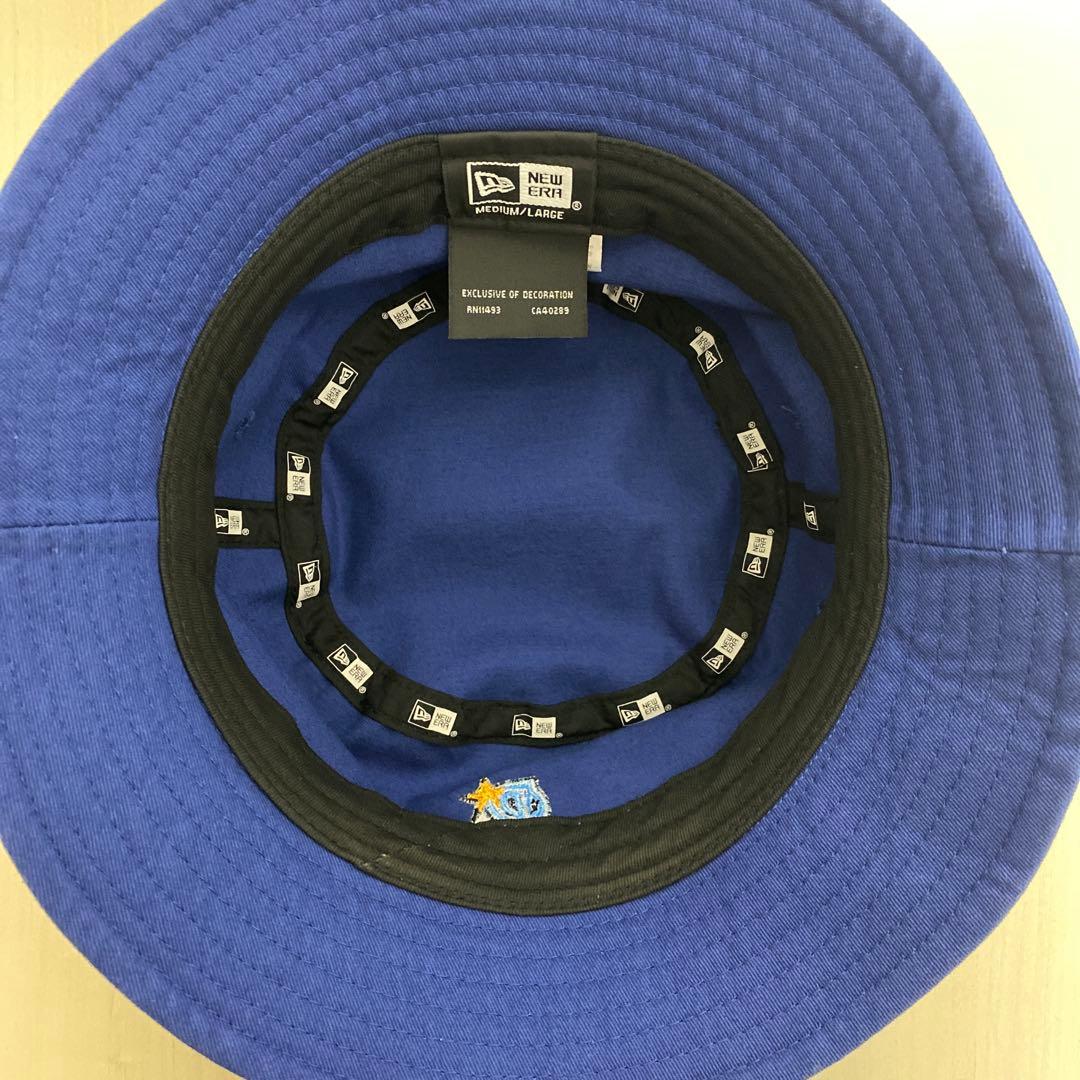 【横浜DeNAベイスターズ】NEW ERA製 ワンポイント刺繍 バケットハット
