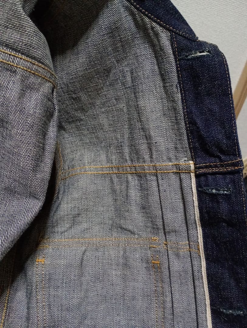 バーガスプラス　lot.71949 セカンドタイプ　デニムジャケット　サイズ38
