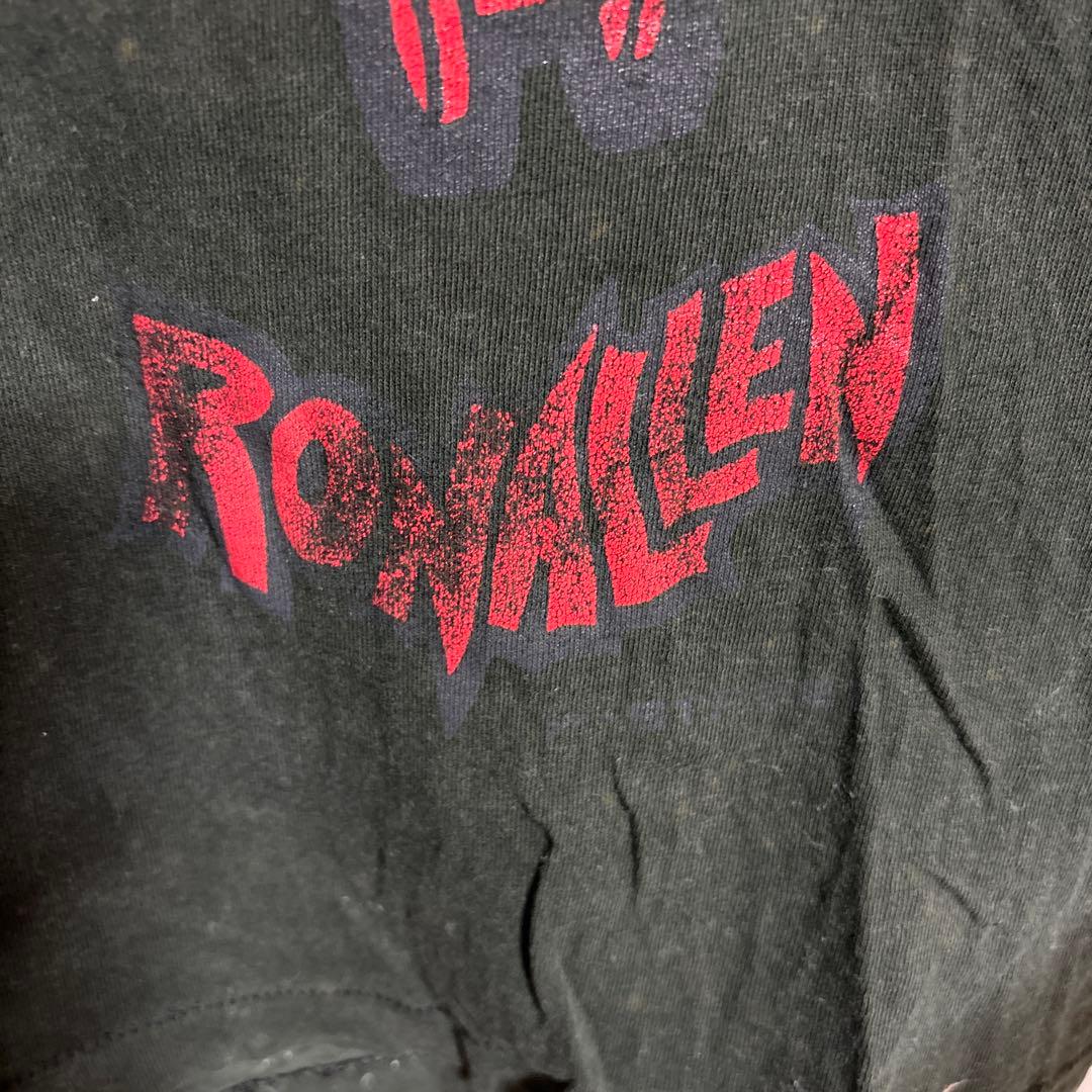 ビンテージ 90's RON ALLEN グラフィック Tシャツ 黒
