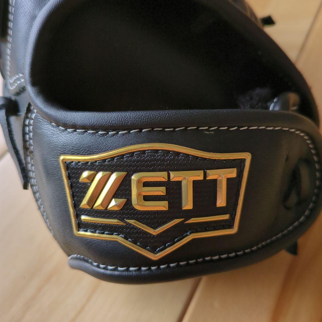 ZETT プロフェッショナルプレイヤー 軟式グローブ ブラック左投げ用