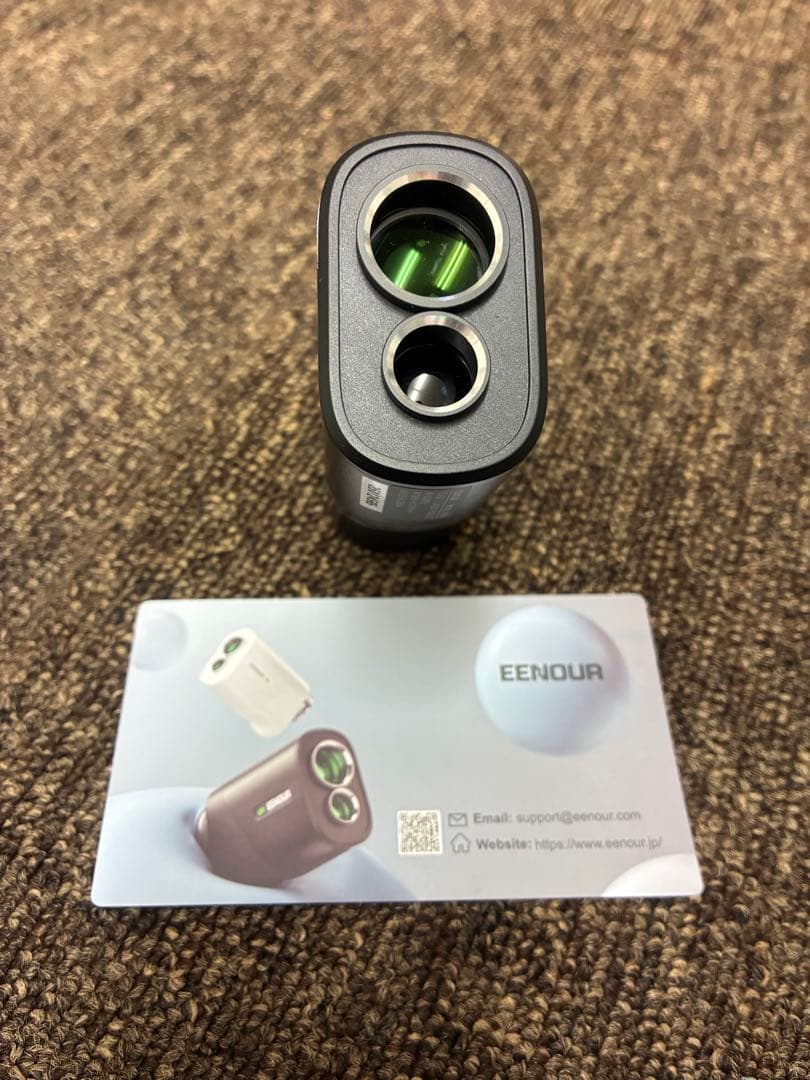 【美品】EENOUR ゴルフ用レーザー距離計　黒　U800+