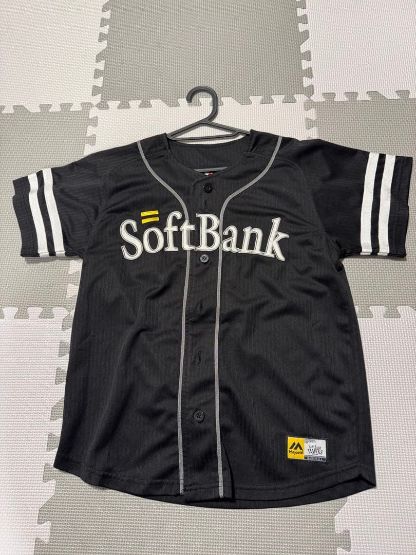 SoftBank牧原大成 ビジターユニフォーム Sサイズ