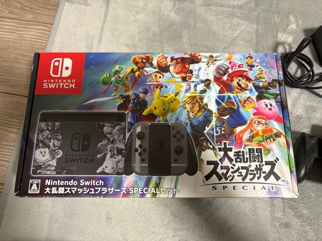 ニンテンドースイッチ本体セット　スマブラver