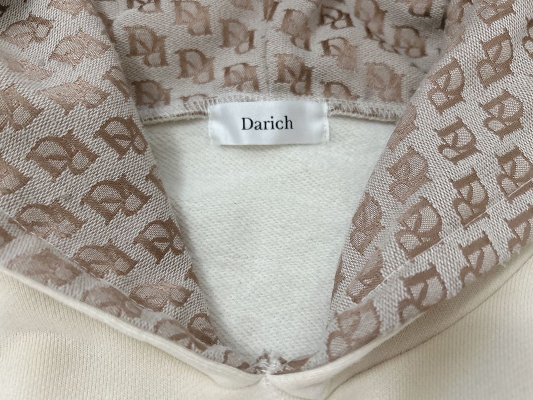 Darich パーカー ジャガードポイントビッグフーディ 梅田店限定