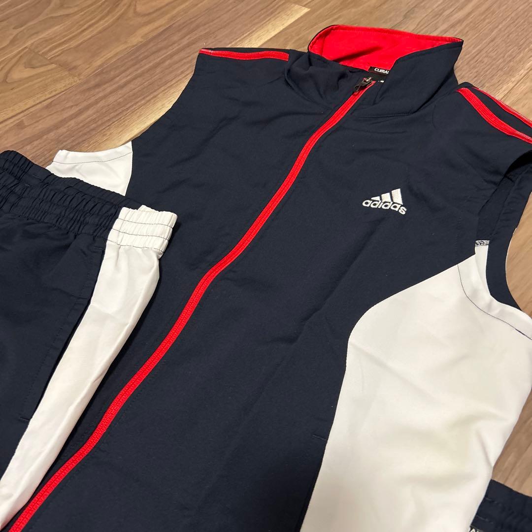 adidas トレーニングウェア3点　サイズＯ