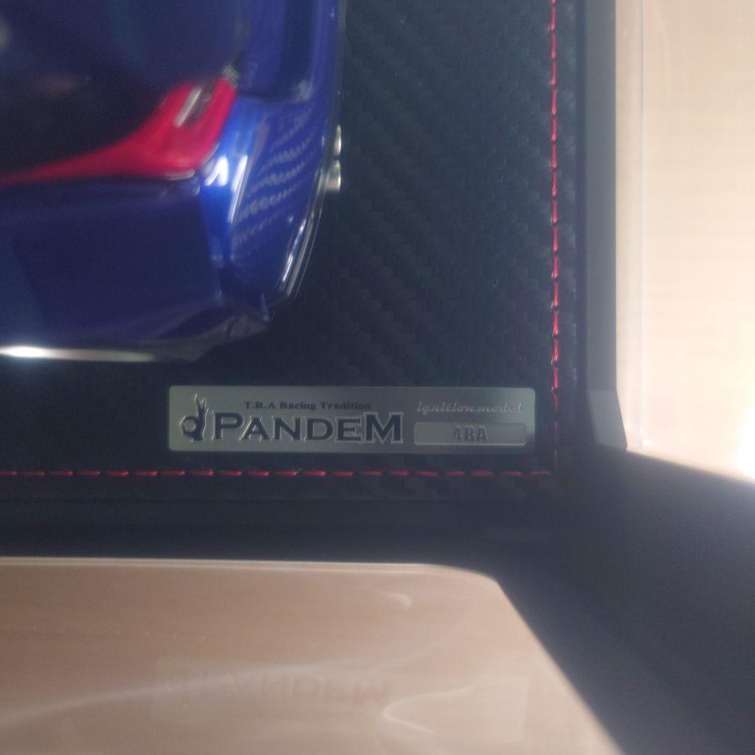 た*き様 60台限定　1/18 PANDEM GR ヤリス 4BA [IG290