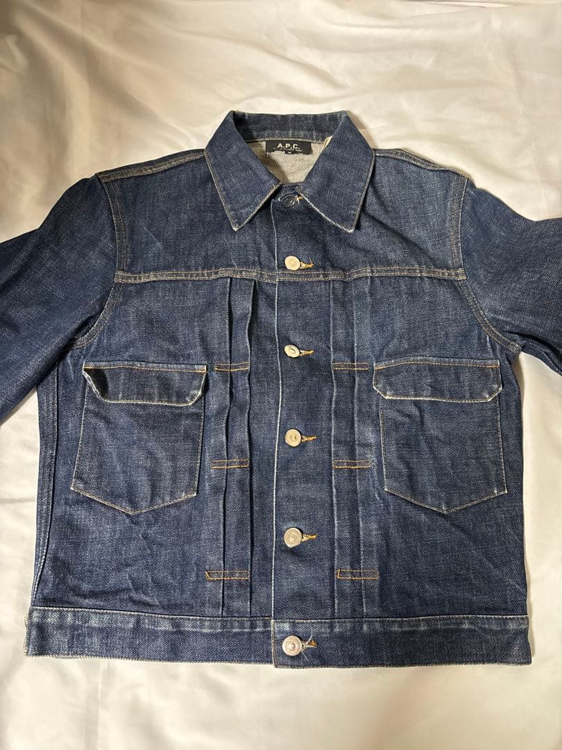 【A.P.C】2ndタイプ 赤耳 デニムジャケット Mサイズ 日本製