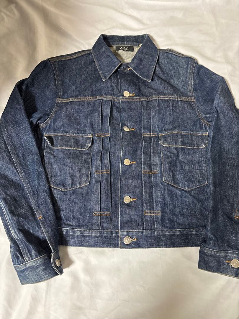 【A.P.C】2ndタイプ 赤耳 デニムジャケット Mサイズ 日本製