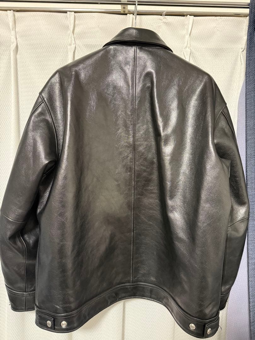 【けい】Schot LEATHER TRACKER JACKET