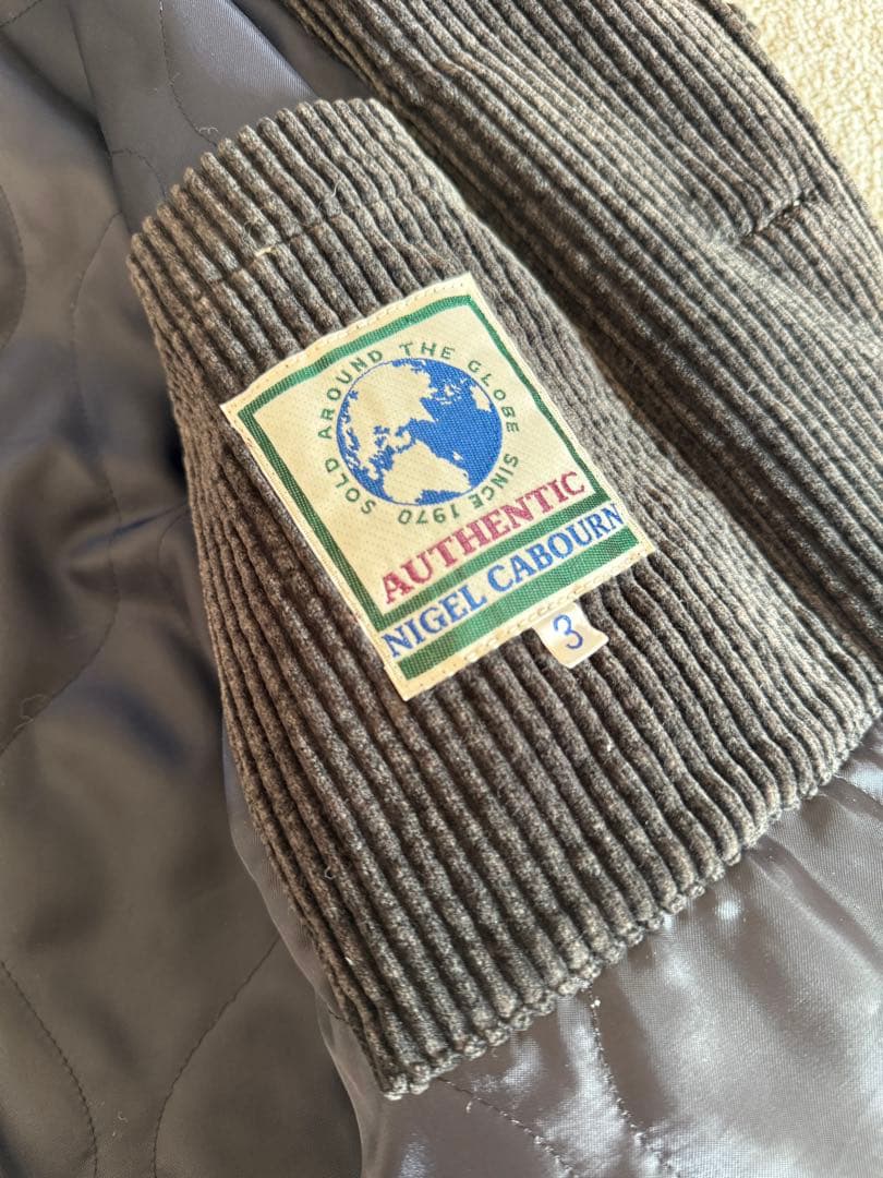 NIGEL CABOURN コーデュロイジャケット サイズ3