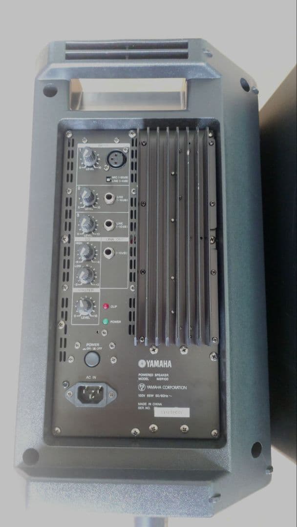 YAMAHA MSR100 パワードスピーカー