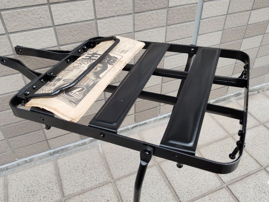 新品 実用車用 荷物止め付きリアキャリア 26吋用