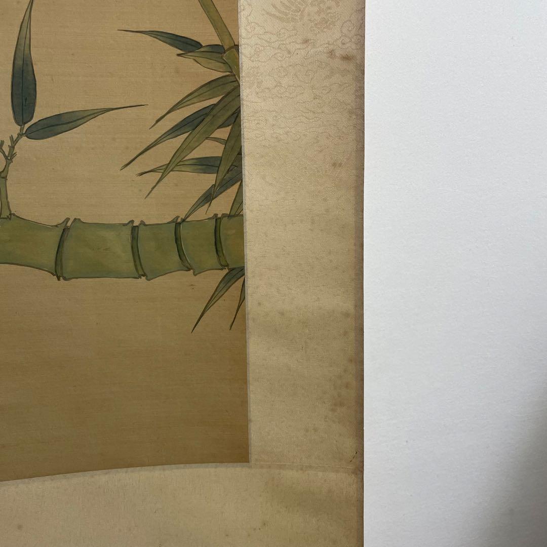 中国画 中国 掛軸 花鳥 蝶 朝顔 まとめ