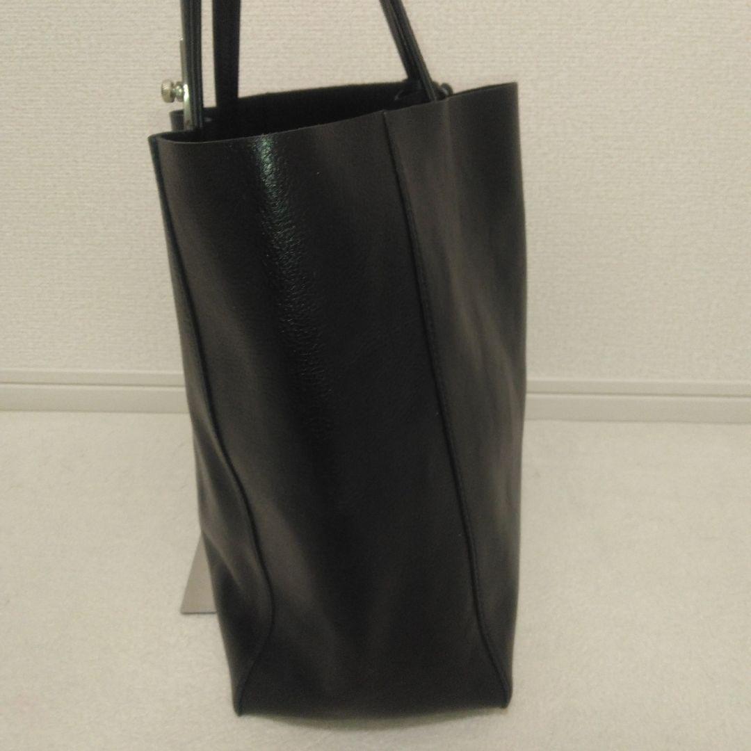 未使用品　ファーストファクトリー　レザー　本革 ブラック トートバッグ