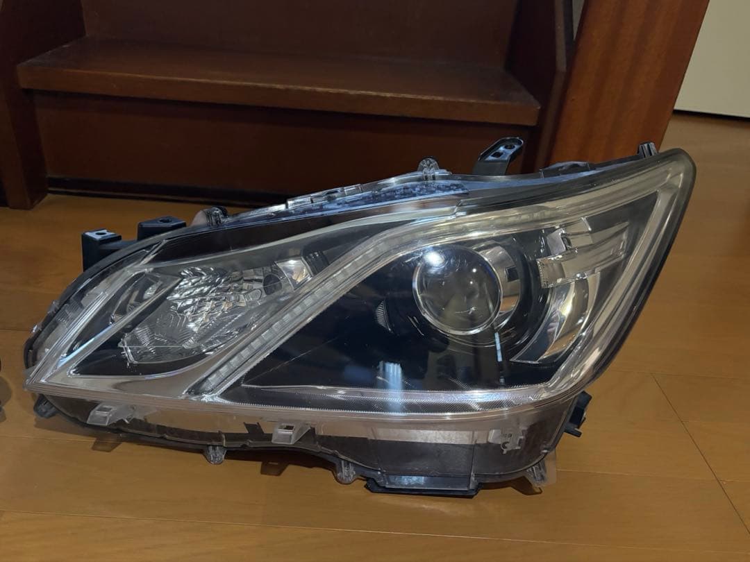 210クラウン AFS 付き ヘッドライト 実働車外し 破損なし　左右セット
